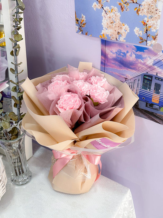 Carnations Soap bouquet