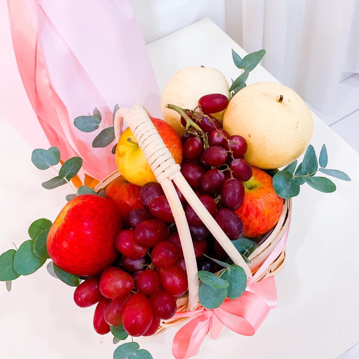 Fruity Rattan Basket